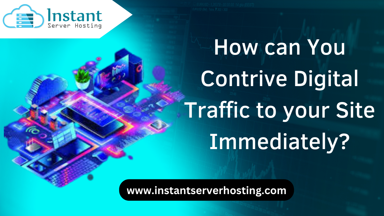 How can You Contrive Digital Traffic to your Site Immediately?