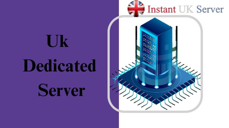 UK Dedicated Server with great features for running your business
