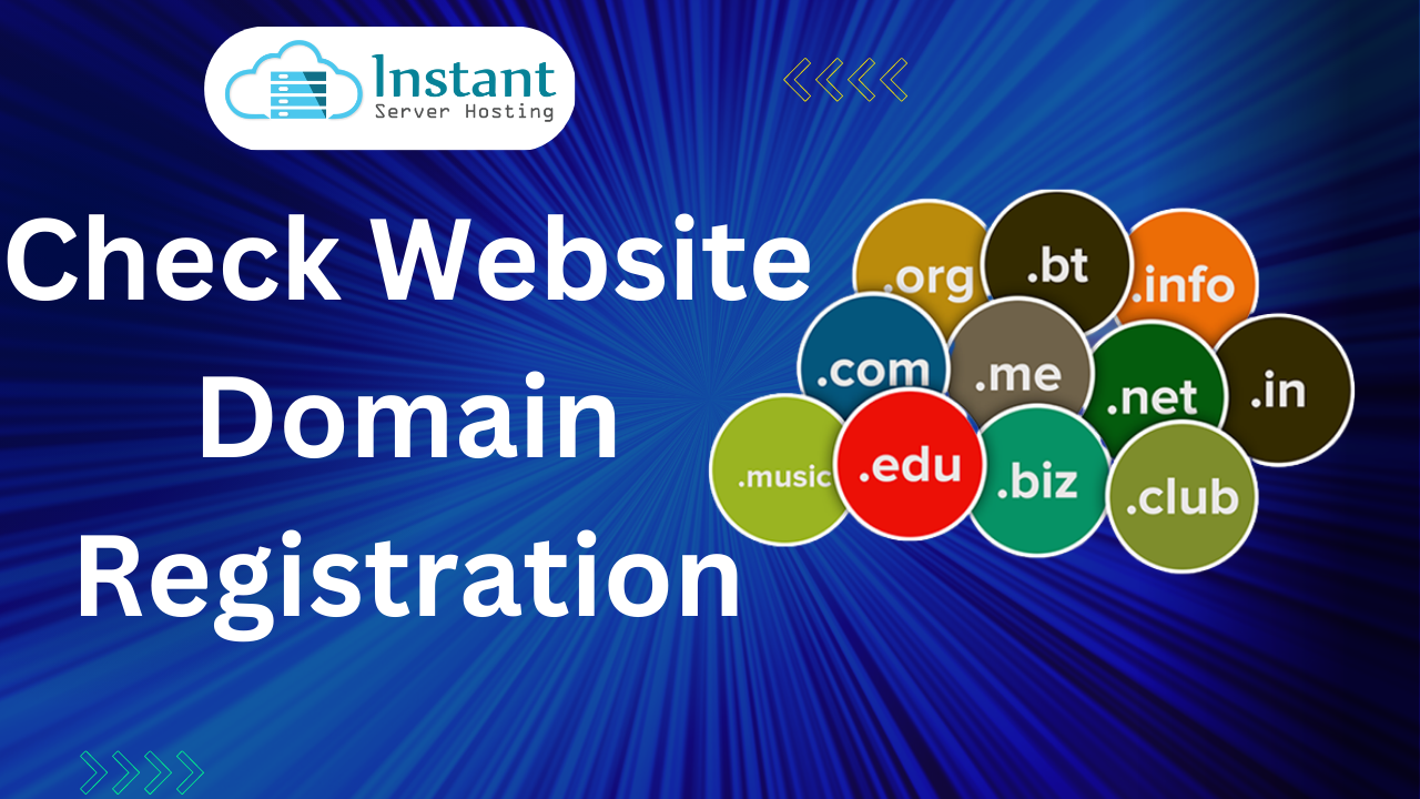 Check Website Domain Registration