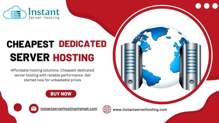 cheapest dedicated server hosting plans with low price in India