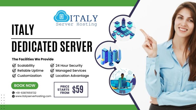 Italy Dedicated Server: Redefining Speed, Security, and Reliability